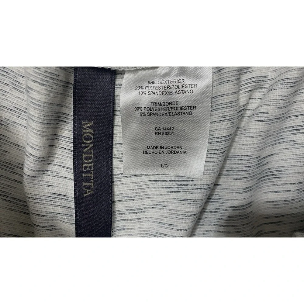 Mondetta‎ Athletic Shorts Mens Heather Gray Large Outdoor Casual Travel Sports